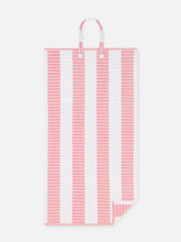 Striped Beach Towel Tote